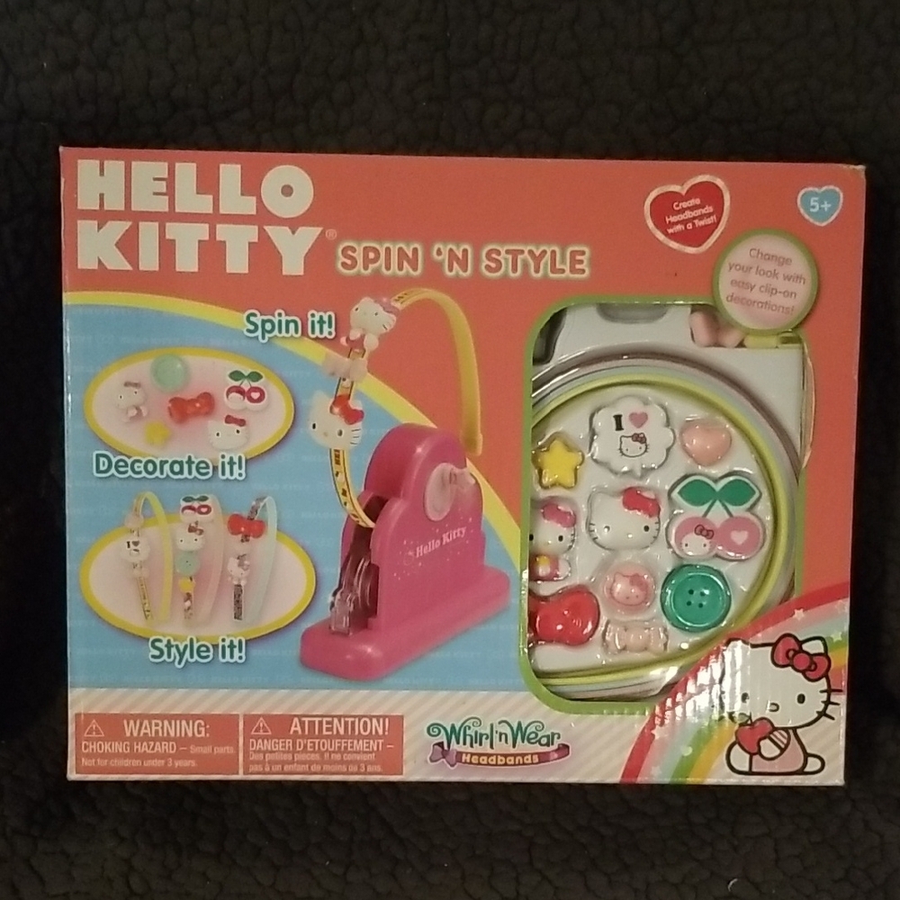 Hello Kitty Spin 'N Style Whirl 'N Wear Headband Crafting Set